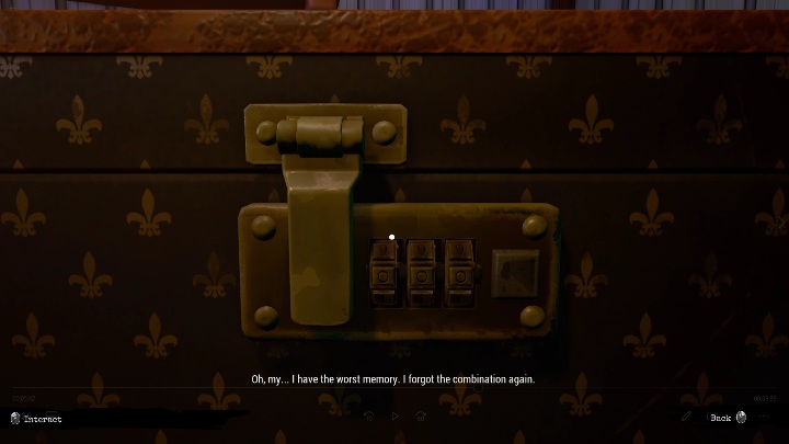 Walizka jest zamknięta na trzycyfrowy kod - Call of the Sea: Kod do walizki - zagadka, prolog - Call of the Sea - poradnik do gry