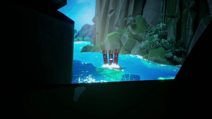 Aby zdobyć tę wskazówkę musicie wejść do jaskini, po lewej stronie plaży - Call of the Sea: Mechanizm mostu - zagadka, rozdział 1 - Call of the Sea - poradnik do gry