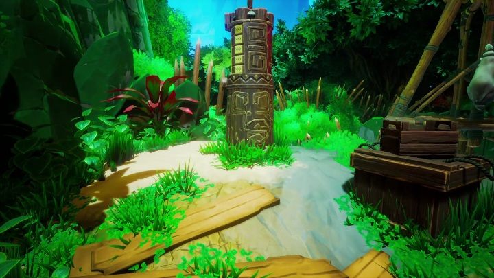 Po zdobyciu wszystkich symboli udajcie się do zwodzonego mostu - Call of the Sea: Mechanizm mostu - zagadka, rozdział 1 - Call of the Sea - poradnik do gry