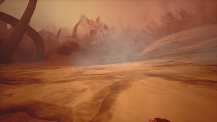 Upadek przeniesie Was w dziwne miejsce - Call of the Sea: Rozdział 4, Niezły występ - solucja, opis przejścia - Call of the Sea - poradnik do gry