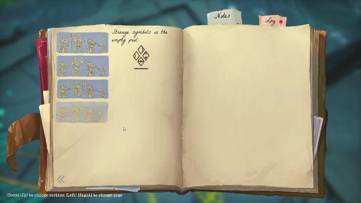 Ten mural znajduje się za namiotem - Call of the Sea: Rozdział 4, Niezły występ - notatki - Call of the Sea - poradnik do gry