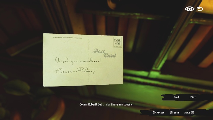 Pocztówka znajduje się na biblioteczce - Call of the Sea: Rozdział 4, Niezły występ - sekrety - Call of the Sea - poradnik do gry