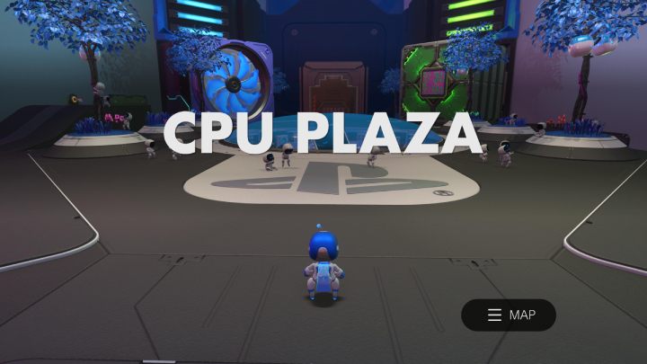 Plac CPU to centralny punkt w Astros Playroom - Astros Playroom: Plac CPU - solucja, opis przejścia - Astros Playroom - poradnik do gry
