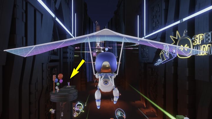 Pokonaj wszystkich przeciwników i pociągnij za kable - Astros Playroom: Turbo-trasa - solucja, opis przejścia - Astros Playroom - poradnik do gry