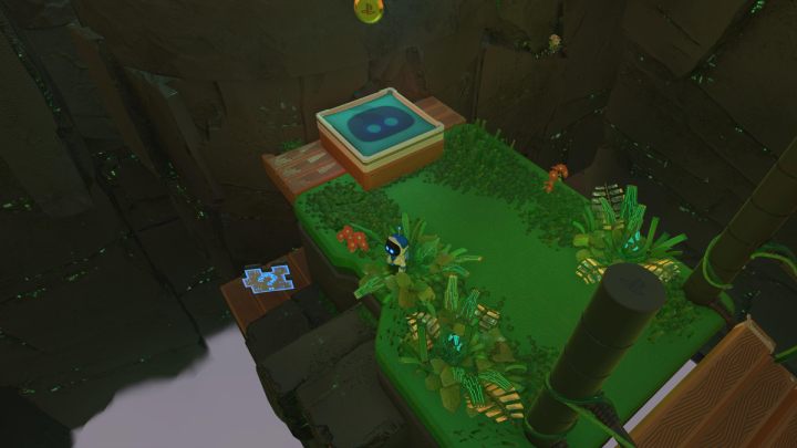 Przejdź przez most - Astros Playroom: Las renderów - solucja, opis przejścia - Astros Playroom - poradnik do gry