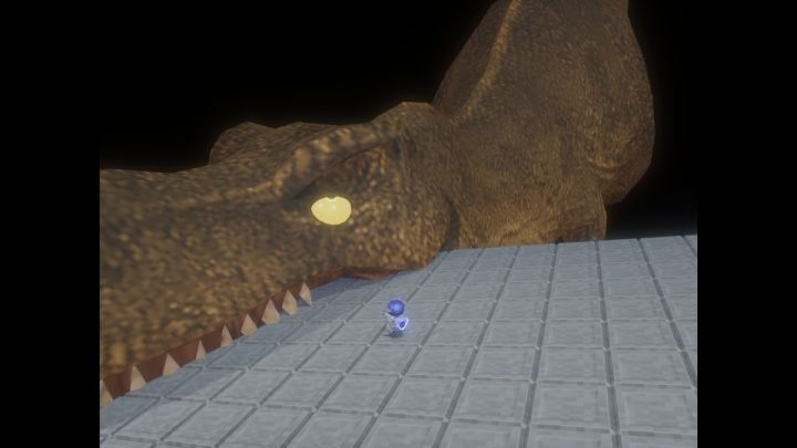 Jeśli przetrwasz wszystkie jego ataki, bez otrzymania obrażenia, T - Astros Playroom: 1994 - solucja, opis przejścia - Astros Playroom - poradnik do gry