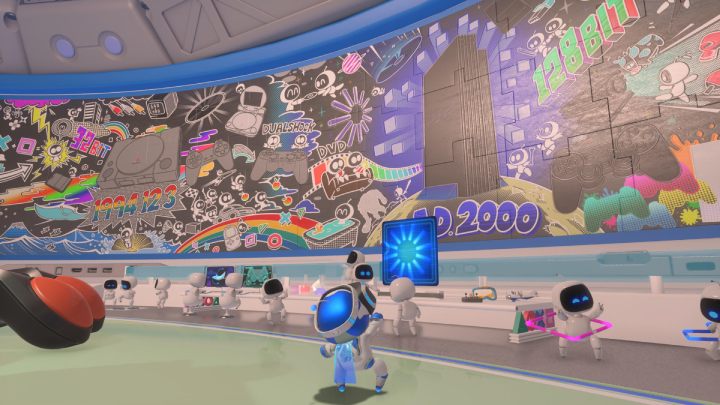 Elementy układanki to przedmioty kolekcjonerskie, porozrzucane po wszystkich poziomach - Astros Playroom: Elementy układanki - znajdźki - Astros Playroom - poradnik do gry