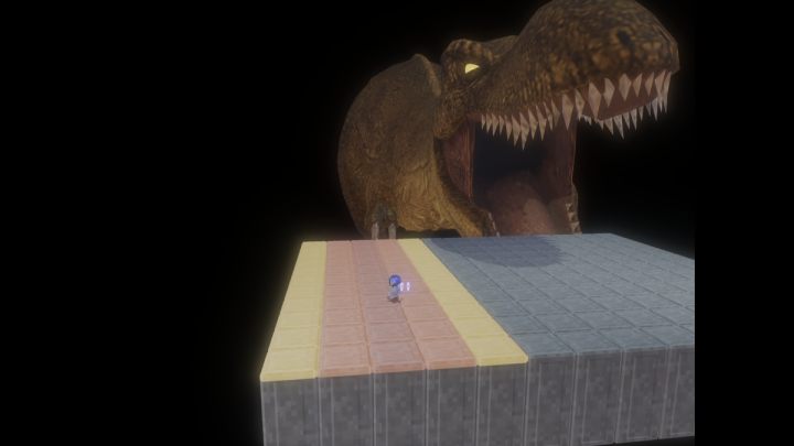 Teraz przyjdzie czas na nieco trudniejsze zadanie - Astros Playroom: T. Rex - boss, jak pokonać? - Astros Playroom - poradnik do gry