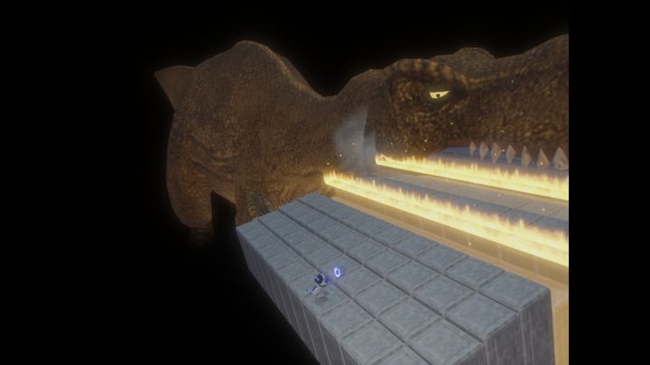 T - Astros Playroom: T. Rex - boss, jak pokonać? - Astros Playroom - poradnik do gry