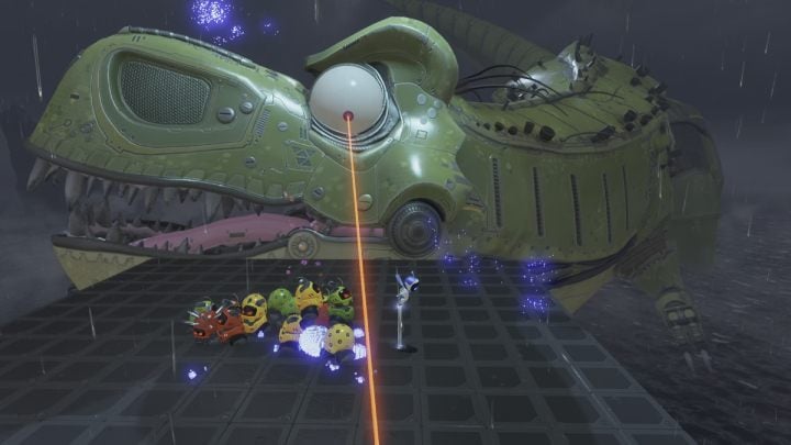 Kolejny raz na arenie pojawią się przeciwnicy - Astros Playroom: T. Rex - boss, jak pokonać? - Astros Playroom - poradnik do gry