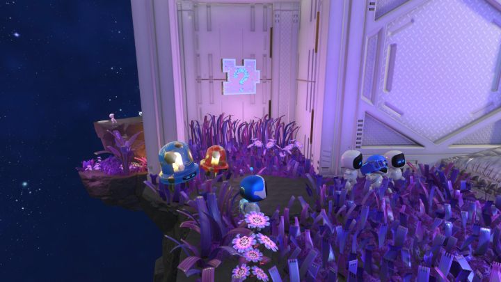 Skocz na dół i weź 3 element układanki - Astros Playroom: Głęboka przestrzeń danych - solucja, opis przejścia - Astros Playroom - poradnik do gry