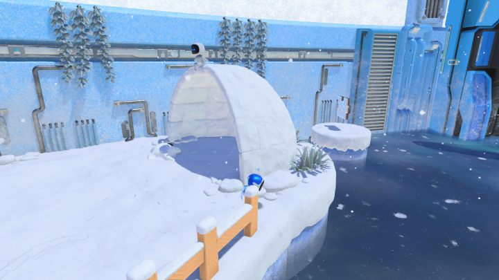 Trafisz na lodową wyspę - Astros Playroom: Polarne kry - solucja, opis przejścia - Astros Playroom - poradnik do gry