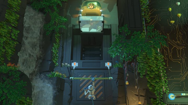 Podążaj do góry i wskocz na drążek - Astros Playroom: Teraflopowe czubki - solucja, opis przejścia - Astros Playroom - poradnik do gry