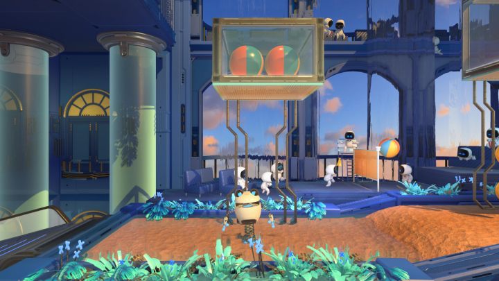 Po dokładne wskazówki, gdzie znaleźć piłki zajrzyj do osobnej strony poradnika: Hotel pod Sprężyną - Astros Playroom: Trofea - Astros Playroom - poradnik do gry