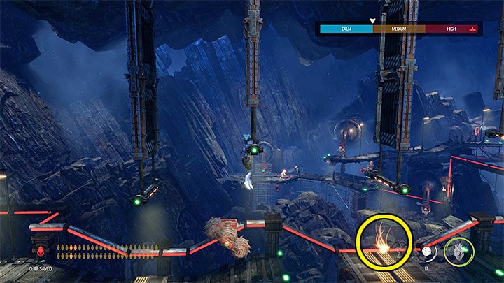 Wyruszamy na prawo od bramy Moolah Gate - Oddworld Soulstorm: Zejście na Poziom 2, The Mines - solucja, opis przejścia - Oddworld Soulstorm - poradnik do gry