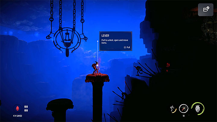 W dalszej części przeprawy uważamy na potwory Sleeches i nową pułapkę-płytę naciskową - Oddworld Soulstorm: Odnalezienie Fragons Eye, The Sanctum - solucja - Oddworld Soulstorm - poradnik do gry