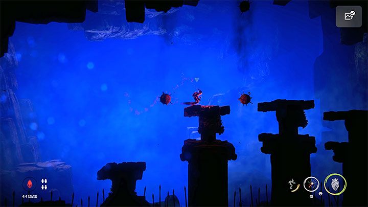 Schodzimy po drabinie i docieramy do nowego przejścia - Oddworld Soulstorm: Odnalezienie Fragons Eye, The Sanctum - solucja - Oddworld Soulstorm - poradnik do gry