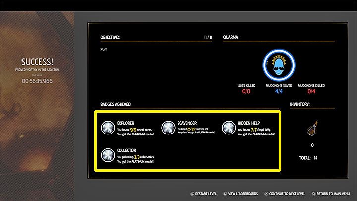 Rodzaj trofeum: brązowe - Oddworld Soulstorm: Trofea/Osiągnięcia - lista - Oddworld Soulstorm - poradnik do gry