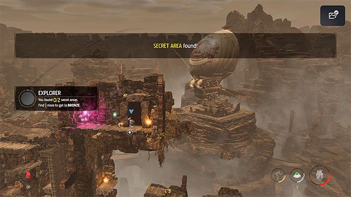 W sekretnym obszarze przebywa przede wszystkim jedyny Mudokon opisywanego etapu - Oddworld Soulstorm: Ucieczka przed sterowcem Mollucka, The Blimp - solucja - Oddworld Soulstorm - poradnik do gry