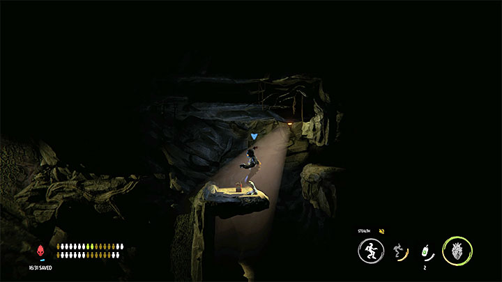 Udajemy się w lewo, ale nie korzystamy jeszcze z ptasiego portalu - Oddworld Soulstorm: Ponowne przekroczenie doliny, Sorrow Valley - solucja - Oddworld Soulstorm - poradnik do gry