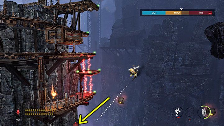 Możemy też opcjonalnie przelecieć się po całej okolicy - Oddworld Soulstorm: Ponowne przekroczenie doliny, Sorrow Valley - solucja - Oddworld Soulstorm - poradnik do gry