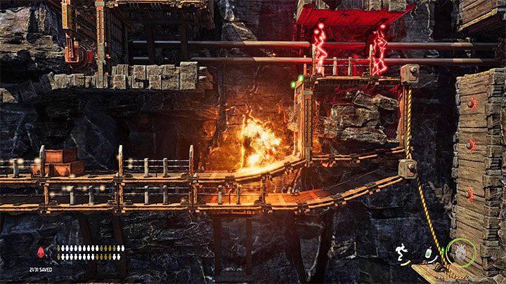 Lecimy w prawo - Oddworld Soulstorm: Pozbycie się snajperów, Sorrow Valley - solucja - Oddworld Soulstorm - poradnik do gry