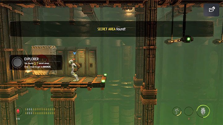 Opętanym Sligiem idziemy w prawo, wchodzimy nim do windy, którą tu dotarliśmy i jedziemy na górę - Oddworld Soulstorm: Dotarcie do wieży Fueling Tower, Phat Station - solucja - Oddworld Soulstorm - poradnik do gry