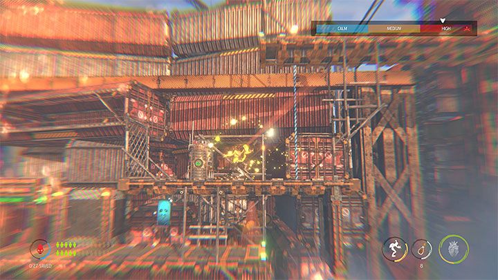 1 - Oddworld Soulstorm: Dotarcie dźwigiem do Security Station, The Yards - solucja - Oddworld Soulstorm - poradnik do gry