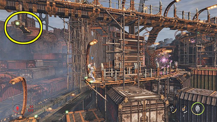 3 - Oddworld Soulstorm: Dotarcie dźwigiem do Security Station, The Yards - solucja - Oddworld Soulstorm - poradnik do gry