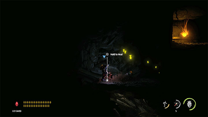 Naszym nadrzędnym zadaniem w pierwszej kopalni stanie się odnalezienie kanistra z benzyną (Phatoline), ale oprócz tego będziemy mogli pomóc kilku Mudokonom oraz pozyskać znajdźkę - Oddworld Soulstorm: Przekroczenie doliny windą, Sorrow Valley - solucja - Oddworld Soulstorm - poradnik do gry