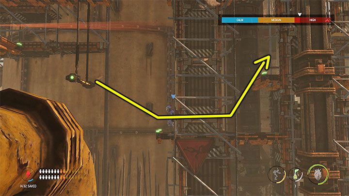 Oba sekrety odnajduje się w końcowej części przeprawy przez sekcję Tank Row 3, a konkretnie w obszarze z parą i kołami Work Wheel - Oddworld Soulstorm: Etap 6 - wszystkie sekrety, lista - Oddworld Soulstorm - poradnik do gry