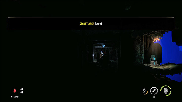 Sekretny obszar jest do odnalezienia niedługo po rozpoczęciu drugiej części misji, w której unika się pułapek oraz potworów Sleeches - Oddworld Soulstorm: Etap 12 - wszystkie sekrety, lista - Oddworld Soulstorm - poradnik do gry