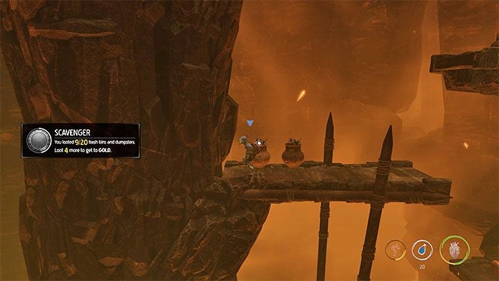 Wymagania do zdobycia platynowej odznaki: Zebrano loot z 20 koszy na śmieci i wysypisk - Oddworld Soulstorm: Odznaki (wyzwania), The Raid on Monsaic - lista, solucja - Oddworld Soulstorm - poradnik do gry