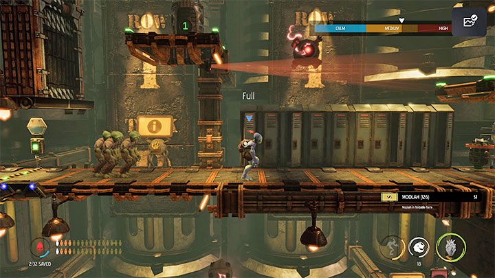 Kamery i przeciwnicy patrolujący okolicę mają zawsze ustalony schemat działania - Oddworld Soulstorm: Skradanie się - Oddworld Soulstorm - poradnik do gry