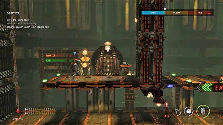 Moolah wydaje się przede wszystkim przy bramach Moolah Gate (przykład na obrazku) - Oddworld Soulstorm: Moolah/złoto - jak gromadzić? - Oddworld Soulstorm - poradnik do gry