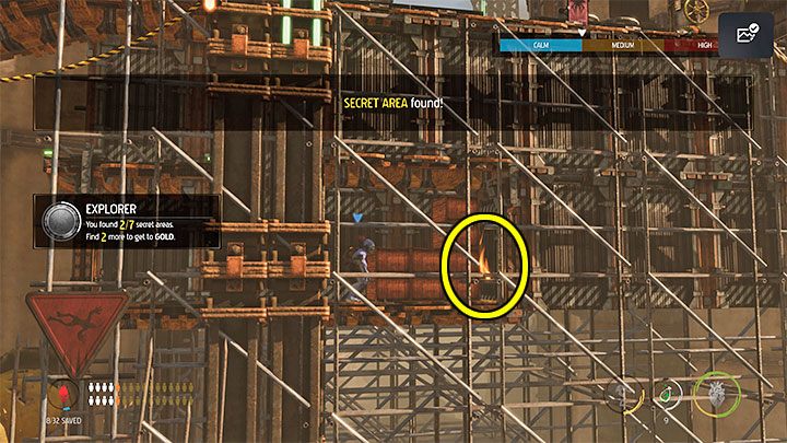 Na górze rekrutujemy 2 Mudokony i używamy koła Work Wheel - Oddworld Soulstorm: Przeprawa przez Tank Row 2D, Phat Station - solucja - Oddworld Soulstorm - poradnik do gry