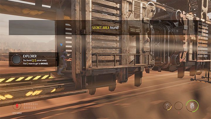 Wymagania do zdobycia platynowej odznaki: Odnaleziono 5 sekretnych obszarów (Secret Areas) - Oddworld Soulstorm: Odznaki (wyzwania), The Hijack - lista, solucja - Oddworld Soulstorm - poradnik do gry