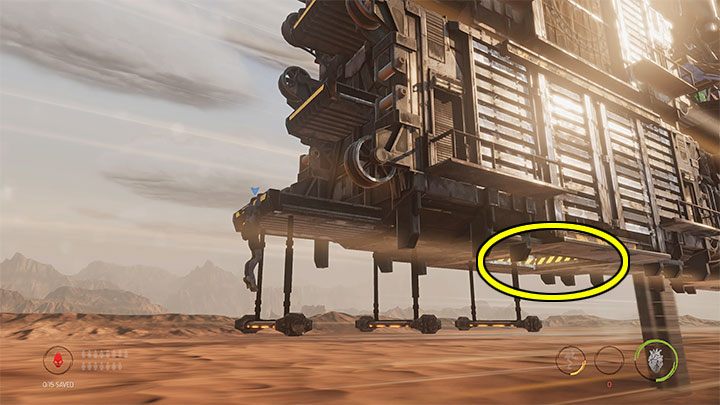 Misję rozpoczynamy na samym końcu pociągu i w trakcie przeprawy w stronę lokomotywy będziemy mogli odnajdywać i rekrutować Mudokony - Oddworld Soulstorm: Uwolnienie Mudokonów z wagonów, The Hijack - solucja - Oddworld Soulstorm - poradnik do gry