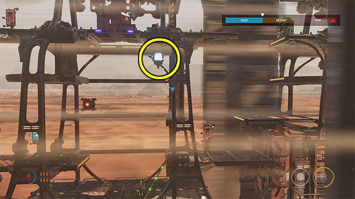 Istnieje też alternatywny sposób pozbycia się pierwszego Sliga z wykorzystaniem Rock Candy - Oddworld Soulstorm: Uwolnienie Mudokonów z wagonów, The Hijack - solucja - Oddworld Soulstorm - poradnik do gry