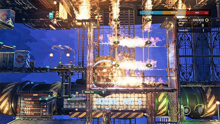 Zostawmy za sobą Mudokony w drodze z Holding Pen 7 do Holding Pen 6 - Oddworld Soulstorm: Więzienia Holding Pen 10-6, Escape - solucja - Oddworld Soulstorm - poradnik do gry