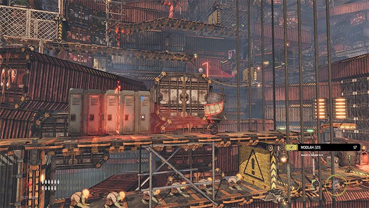 Możemy już wrócić się do pozostawionych Mudokonów - Oddworld Soulstorm: Przeprawa przez Gantry Channel, The Yards - solucja - Oddworld Soulstorm - poradnik do gry