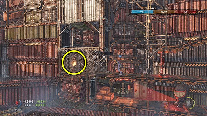 Jeśli chcemy możemy pozbyć się potworów, które nas ścigały i np - Oddworld Soulstorm: Przeprawa przez Gantry Channel, The Yards - solucja - Oddworld Soulstorm - poradnik do gry