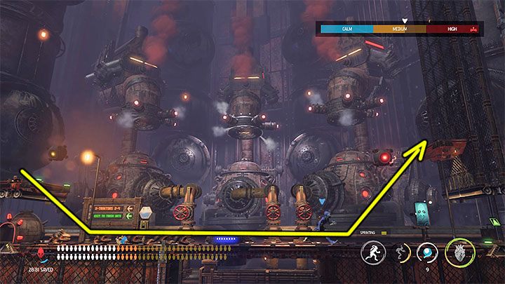 Slogów nie musimy atakować, bo możemy odblokować sobie dalsze przejście podstępem - Oddworld Soulstorm: Otwarcie 3 bramy, Brewery - solucja - Oddworld Soulstorm - poradnik do gry