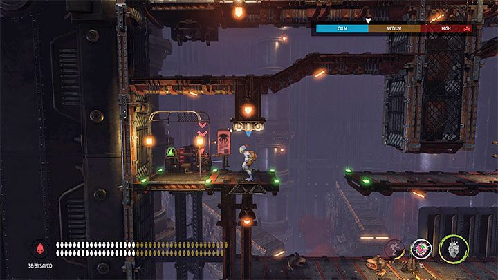 Kontynuujemy przeprawę do lokacji, w której spotkamy Sligów oraz potwory Slog - Oddworld Soulstorm: Otwarcie 3 bramy, Brewery - solucja - Oddworld Soulstorm - poradnik do gry