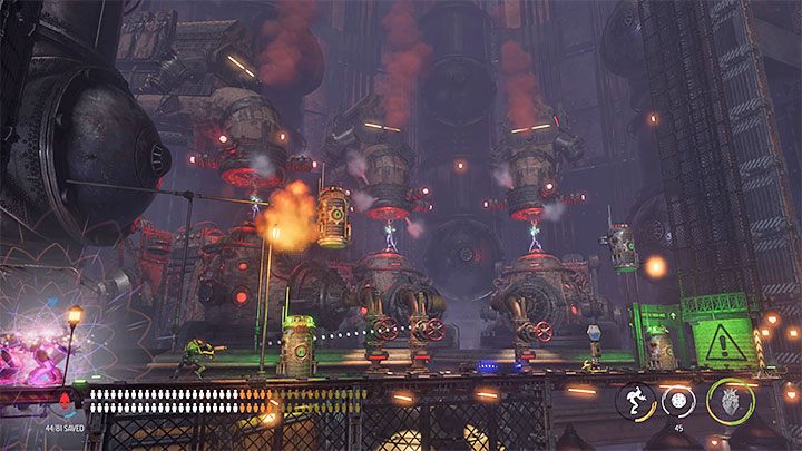 Po raz kolejny musimy zaliczyć lokację, w której znajdują się stróżówki Guard Houses - Oddworld Soulstorm: Otwarcie 3 bramy, Brewery - solucja - Oddworld Soulstorm - poradnik do gry
