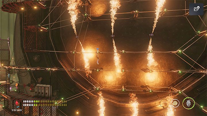 Rozpoczynamy od zrekrutowania 3 nowych Mudokonów, przy czym nakazujemy wszystkim pozostanie w tym miejscu - Oddworld Soulstorm: Aktywowanie 5 komór Brewing Chambers - solucja - Oddworld Soulstorm - poradnik do gry