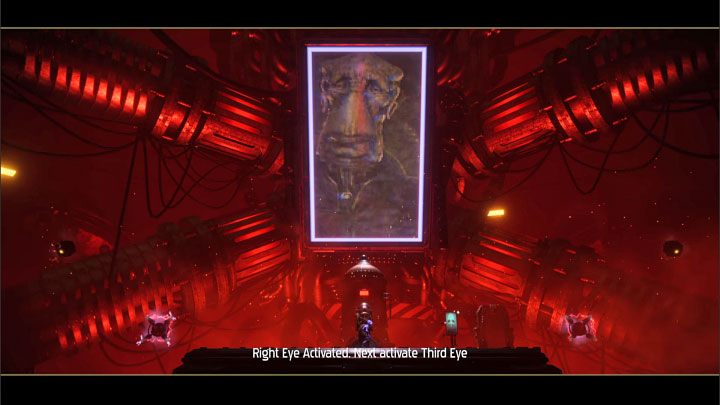 Wchodzimy w interakcję z kołem Work Wheel - Oddworld Soulstorm: Finałowy boss, Eye of the Storm - solucja, jak pokonać - Oddworld Soulstorm - poradnik do gry