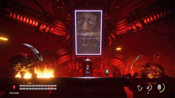 Po pokonaniu mechów załączą się wszystkie końcowe scenki przerywnikowe i zaliczymy ostatni etap gry - Oddworld Soulstorm: Finałowy boss, Eye of the Storm - solucja, jak pokonać - Oddworld Soulstorm - poradnik do gry