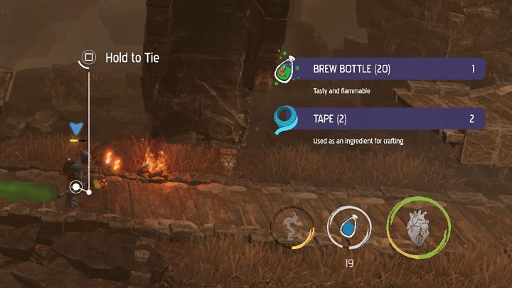 Gra wyświetla informacje o pozyskiwanym loocie w prawym dolnym rogu ekranu, nad ikoną zdrowia Abea - Oddworld Soulstorm: Kradzież kieszonkowa/Pickpocket - jak działa? - Oddworld Soulstorm - poradnik do gry