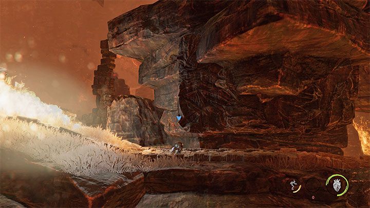 Po uzyskaniu kontroli nad protagonistą wyruszamy w prawo - Oddworld Soulstorm: Ucieczka z płonącej jaskini, The Raid on Monsaic - solucja - Oddworld Soulstorm - poradnik do gry